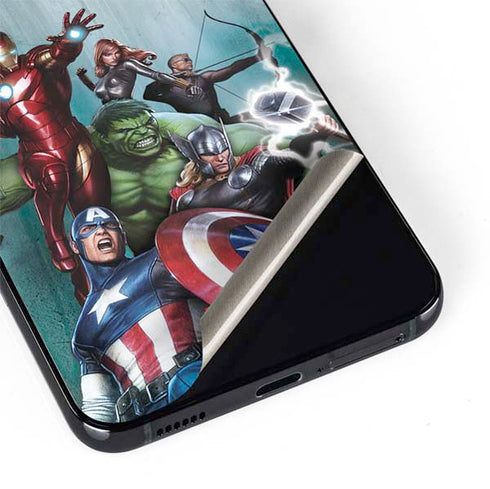 Marvel Avengers Assemble Galaxy S22 Plus Skin